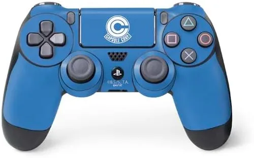 Vista 25 de Skinit Calcomanía para juegos compatible con el controlador de PS4, diseño oficial de Dragon Ball Z Red Ribbon Army Negro - DRGBLZ10