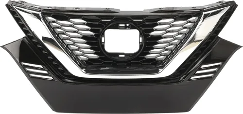 Vista 40 de Garage-Pro Conjunto de Parrilla Frontal para Nissan Frontier 1998-2000, Cáscara Cromada, Inserción Negra, Accesorios Nissan Frontier, NI1200183