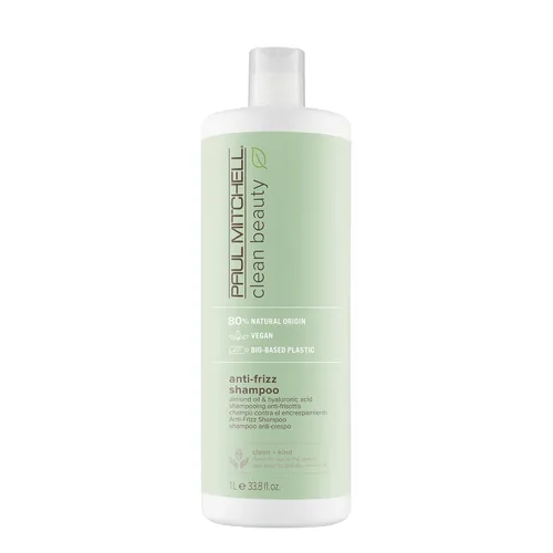 Vista 5 de Paul Mitchell Clean Beauty Anti-Frizz Shampoo, Smoothes Hair, Calms Frizz, For Textured, Frizz-Prone Hair