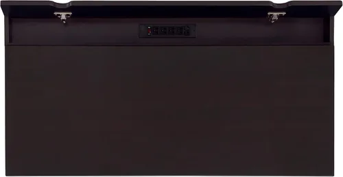 Vista 10 de Coaster Furniture Connect-It 800117 - Escritorio con tomacorriente/compartimento de almacenamiento integrado, capuchino