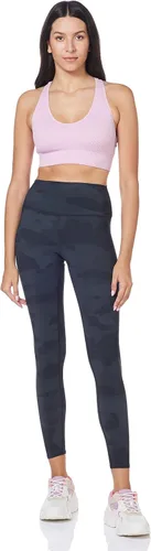 Vista 5 de Alo Yoga - Leggings de cintura alta para mujer, estilo Vapor Negro (Black Camouflage)