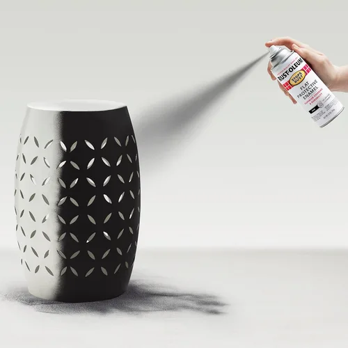 Vista 5 de Rust-Oleum 7776830 - Pintura en aerosol para prevención del óxido, 12 onzas, negro plano
