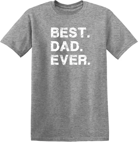 Vista 17 de Feelin Good Tees El mejor regalo de papá para papá, camiseta gráfica divertida del Día del Padre "Best Dad Ever" Camisetas gráficas novedosas
