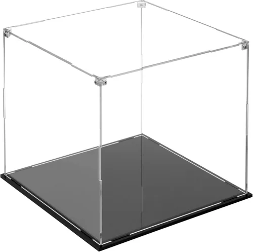 Vista 8 de Cliselda - Vitrina acrílica de 4 x 4 x 4 pulgadas para coleccionables y modelos