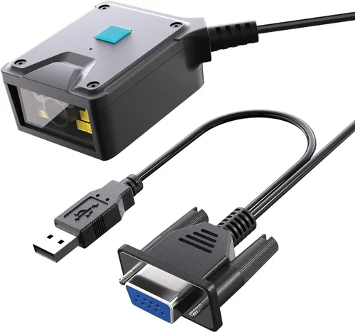 Vista 10 de NetumScan Motor de escaneo de código de barras fijo integrado 2D, lector de código de barras QR 1D 2D de grado industrial, escaneo de inducción