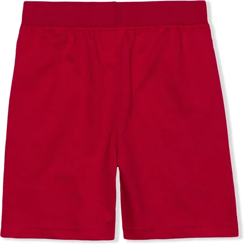 Vista 5 de Disney Mickey Mouse - Paquete de 2 pantalones cortos con cordón para niños pequeños - AzulBlancoGrisNegro