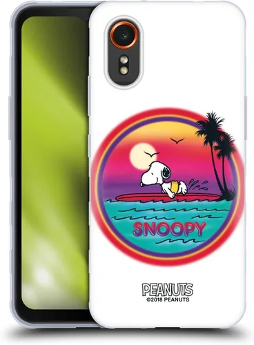 Vista 339 de Head Case Designs Officially Licensed Peanuts Beach Surf Snoopy Boardwalk Airbrush Gel Case [Military Grade Protection] Compatible with Google Pixel