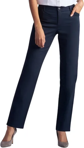 Vista 8 de LEE - Pantalones rectos de ajuste holgado para mujer, para todo el día Castaño (Roasted Chestnut)