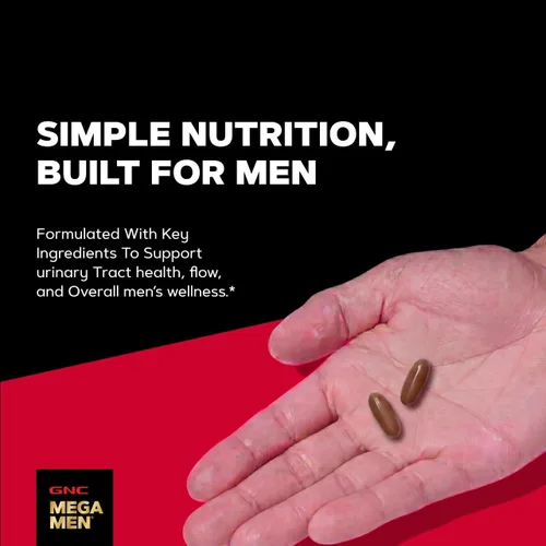 Vista 4 de GNC Fórmula de próstata para hombres, 60 cápsulas blandas, apoya la función reproductiva normal
