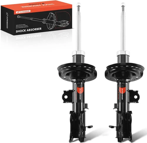Vista 12 de A-Premium Par delantero [2] Conjunto de puntal compatible con Hyundai Accent 2000-2005, lado del conductor y del pasajero