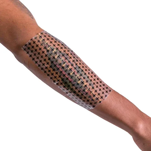 Vista 5 de Recovery Derm Shield - Rollo de vendas para el cuidado posterior de tatuajes, adhesivas, transparentes e impermeables