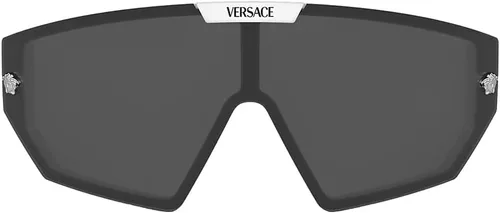 Vista 2 de Versace VE 4461 31487 - Gafas de sol de plástico blanco, Blanco