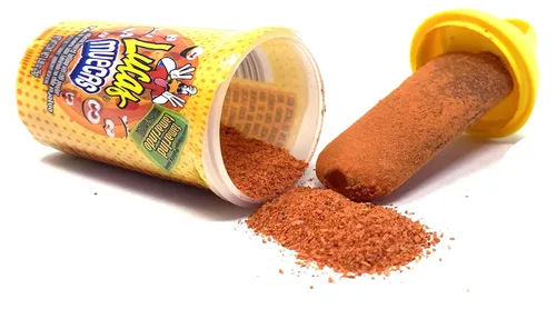 Vista 5 de Paletas Mexicanas de Chile – Paquete variado de 12 paletas de chile envueltas individualmente