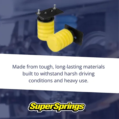 Vista 7 de SuperSprings SSR-211-54 SumoSprings Trasero para Chevrolet Silverado 2500 3500, GMC Sierra 2500 3500, Amarillo
