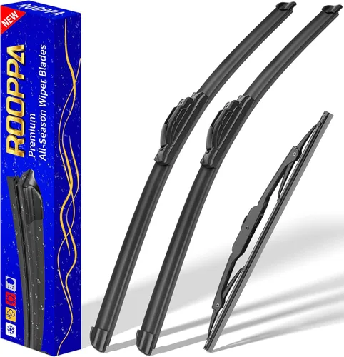 Vista 10 de 3 limpiaparabrisas de repuesto para Mini Cooper 2006-2011, cuchillas limpiaparabrisas de repuesto de equipo original - 19"/18"/10" pulgadas