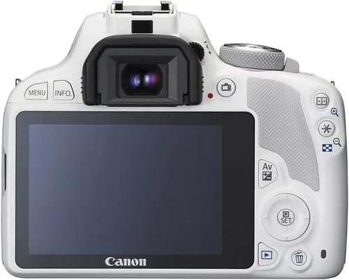 Vista 6 de Canon EOS Rebel SL1 Digital SLR con EF-S 0.709-2.165 in es lente STM (blanco)