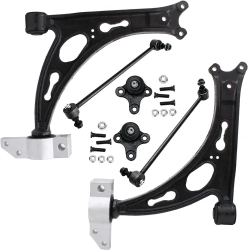 Vista 85 de Detroit Axle - Kit de brazos de control delantero para Chevy Silverado 1500 GMC Sierra 1500 GMC Sierra 1500 Avalanche Yukon Tahoe Escalade ESV EXT