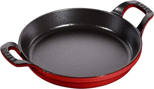 Vista 10 de staub Dish 40509-472 - Plato redondo pequeño, negro, 4.7 pulgadas (4.7 in), compatible con inducción, producto auténtico japonés