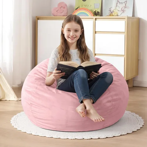 Vista 20 de Sillón puff de 3 pies Sillón estilo puff grande de 3 pulgadas con relleno de espuma viscoelástica, sofá suave con funda de terciopelo holandés