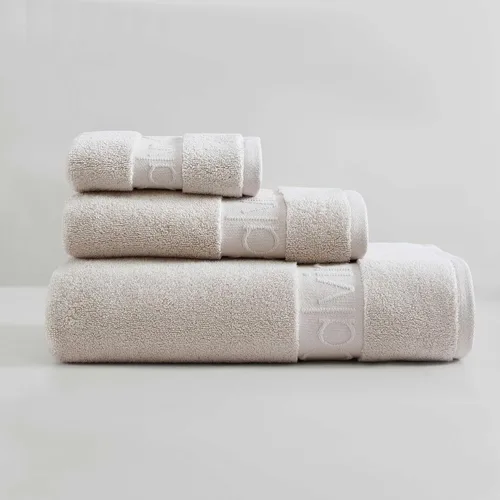 Vista 15 de Calvin Klein - Toallas de baño, toallas de algodón súper suaves y absorbentes, construcción de cero torsión, presilla de marca para colgar