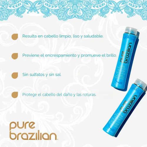 Vista 2 de Pure Brazilian anti-frizz
