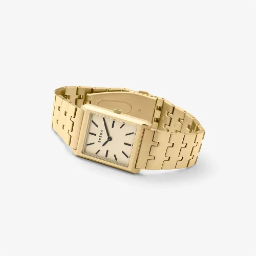 Vista 2 de Breda Reloj de pulsera 'Virgil' de acero inoxidable y metal, 1.024 in