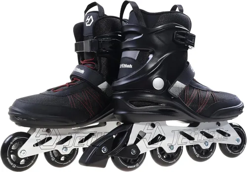 Vista 6 de Patines en línea Advantage Pro para mujer y hombre, patines en línea de fitness para adultos, patines en línea profesionales de aluminio