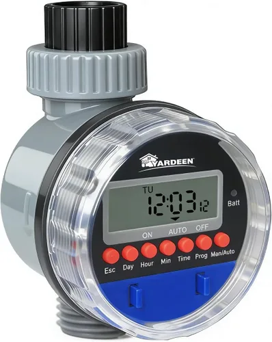 Vista 9 de Temporizador digital de agua, control de doble dial, funciona con Temporizador de 1 salida
