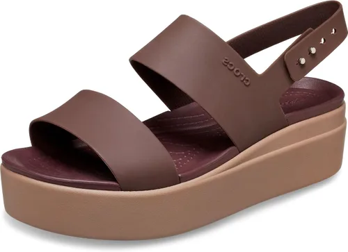 Vista 31 de Crocs Brooklyn - Sandalias de plataforma baja para mujer