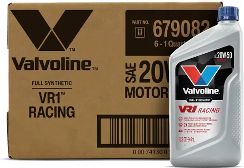 Vista 17 de Aceite de motor Valvoline VR1 Racing SAE 10W-30, 1 cuarto de galón