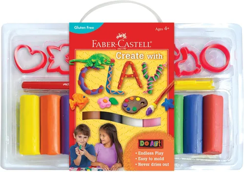 Vista 8 de Faber-Castell World Colors - Arcilla para modelar para niños, juego sensorial