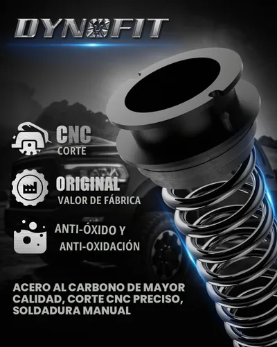 Vista 4 de dynofit Kit de elevación de nivelación delantera de 2 pulgadas para Ram 2500 4WD 2014-2026, Ram 3500 (4x4) 2013-2026, espaciadores de puntal
