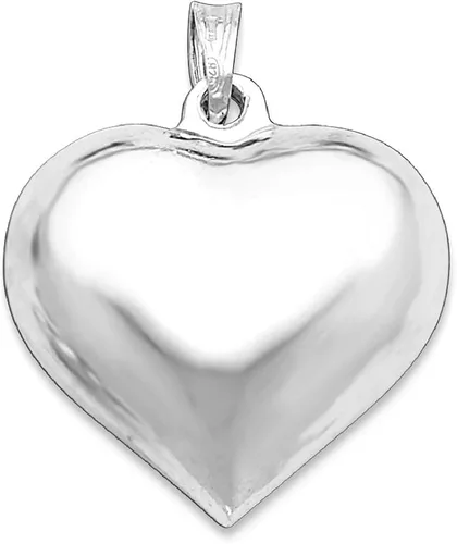 Vista 8 de Collar con colgante de corazón de plata de ley 925, joyería fina para mujer, regalos para ella, Plata esterlina