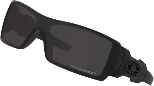 Vista 2 de BroLizard - Lente polarizada para gafas de sol Oakley Oil Rig, negro