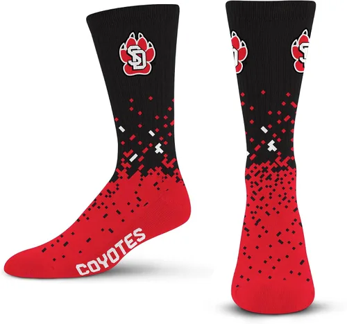 Vista 67 de For Bare Feet Calcetines de la NCAA para niños y niñas, unisex, Spray Zone Crew, para jóvenes