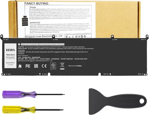 Vista 15 de 7WNW1 GK3D3 - Batería para portátil compatible con Dell Latitude 5424 5420 Rugged 7424 Extreme P85G P86G P137G P137G001 P137G002 P85G001 P86G001