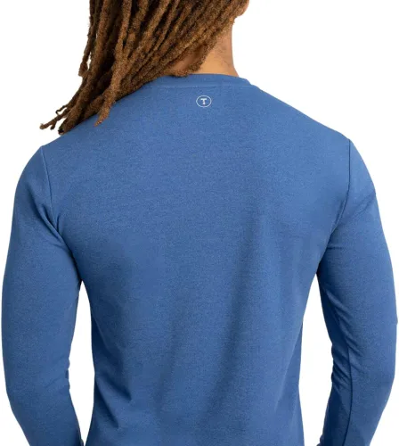 Vista 2 de Twillory Camisetas Henley de rendimiento para hombre