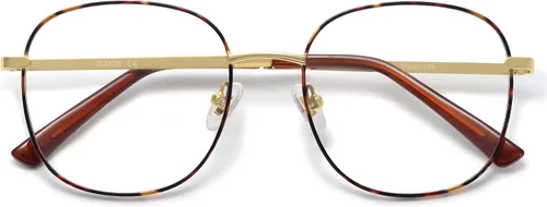 Vista 7 de SOJOS Classic Square Blue Light Blocking Glasses for Women Men Stylish Computer Glasses SJ1137