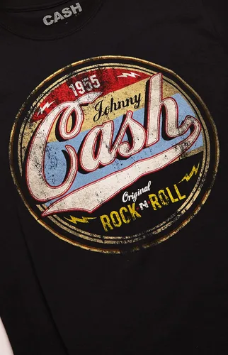 Vista 2 de Johnny Cash Men's Original Rock and Roll T-Shirt