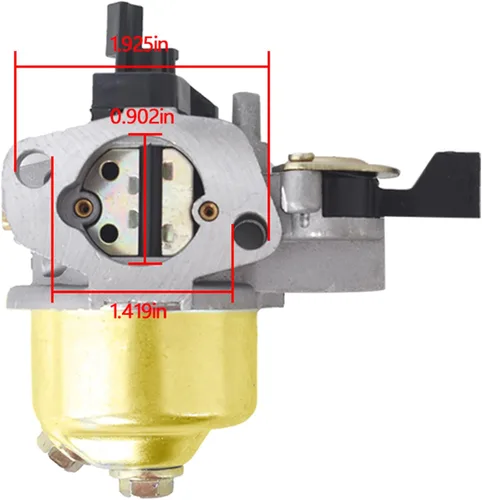 Vista 2 de Repuesto de carburador 16100-ZE6-W01 para Honda HR194 HR195 HR214 HRA214 HR215 HR216 HRA216 HRC216 5.5hp cortacésped GXV120 GXV140 GXV160 Motor Motor