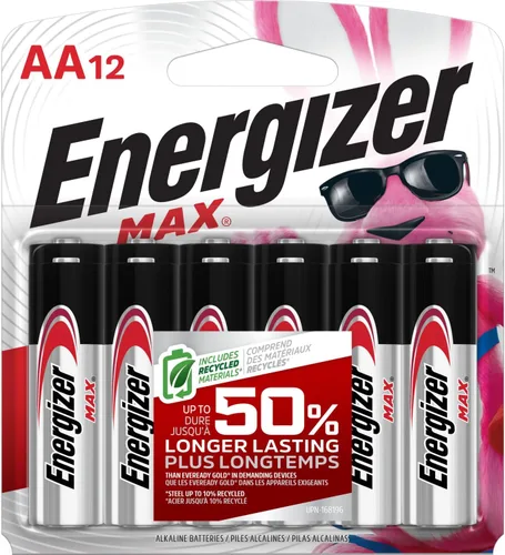 Vista 11 de Energizer MAX - Pilas AA (paquete de 2), pilas alcalinas doble A