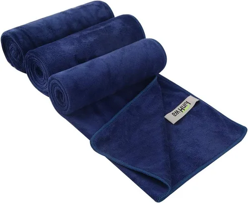 Vista 9 de KinHwa Toallas de entrenamiento absorbentes para gimnasio, toallas de gimnasio suaves para sudor, toalla deportiva de microfibra, tamaño perfecto