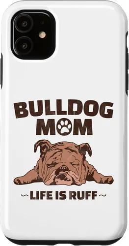 Vista 8 de Funny English Bulldog Gift - English Bulldog Mom Case for iPhone 17
