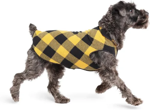 Vista 117 de Abrigo elástico de lana para perro, ropa suave y cálida para perro, suéter elástico para mascotas, lavable en lavadora, ecológico, para todo el año