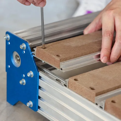 Vista 7 de Genmitsu 1010 Aluminio y MDF Tabla de Spoilboard Híbrida para CNC Router Machine PROVerXL 4030 a 1010 XY-Axis Kit de extensión