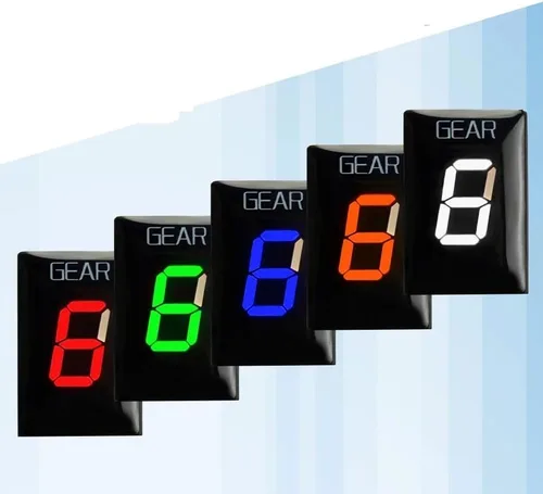 Vista 4 de Motorcycle Gear Indicator for YZF R1 R6 FZ8 MT03 MT-01 FZS1000 XJR400 FZ400 FZ 8 XV1900A YS250 XV1600A XJ6 Speed Display Gear Indicator Meter