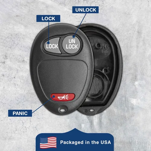 Vista 5 de KeylessOption Just the Case L2C0007T - Carcasa para llavero remoto de entrada sin llave