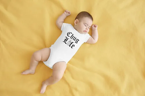 Vista 20 de AW Fashions Chug Life - Body para bebé divertido, lindo y cómodo - Ropa de moda para recién nacidos