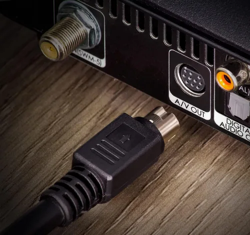 Vista 4 de SatelliteSale Audio Video 10 Pin Componente DirecTV Cable Universal Cable PVC Negro Cable 6 pies