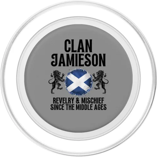 Vista 2 de Jamieson Clan Scottish Family Name Scotland Heraldry PopSockets MagSafe PopGrip for iPhone